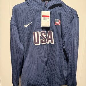 Nike USA authentic on court basketball 2024 Olympics jacket size women’s large